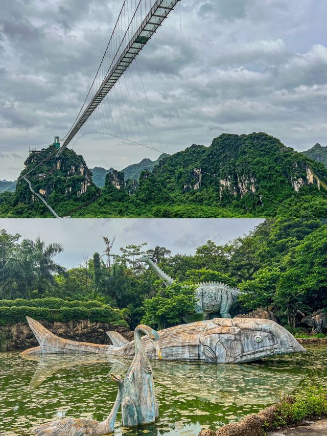 探秘廣西崇左龍谷灣恐龍公園，與恐龍零距離接觸！