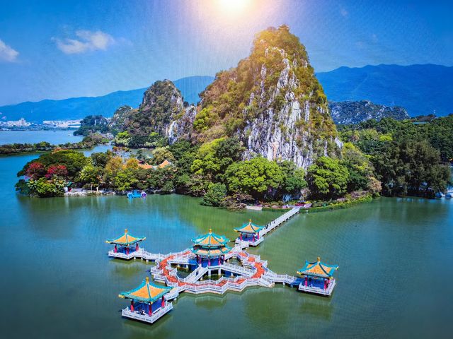 暢遊星湖七星岩,感受冬日裡的肇慶 暢遊星湖七星岩,感受冬日裡的肇慶