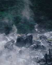 日本雲仙市 | 雲仙地獄—蒸汽彌漫嘅神秘溫泉景觀 