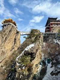 在老君山找到了現實版《千里江山圖》