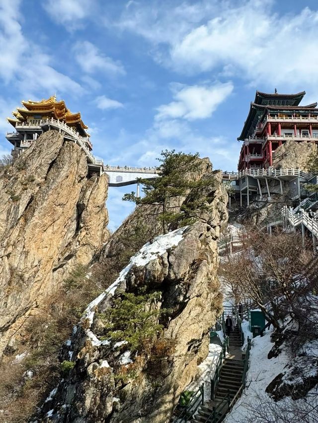 在老君山找到了現實版《千里江山圖》