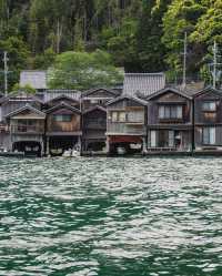 在伊根舟屋散步，享受京都小鎮治癒24小時