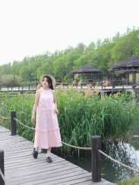 五一短途度假｜親子遊住進昆山濕地氧吧酒店