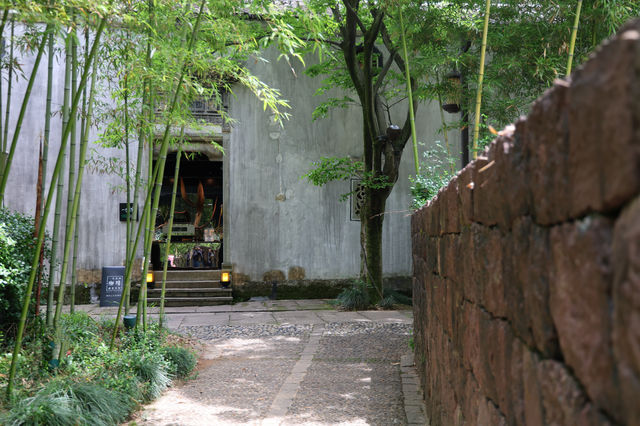 諸暨西施故里，像一座開放式的園林公園！