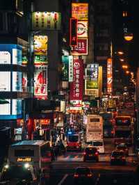香港旺角｜越夜越生猛！霓虹燈下的人間煙火