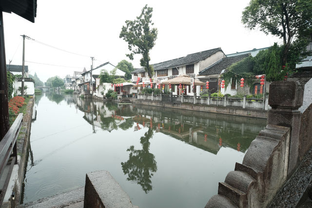 煙雨洗青簷，初夏邂南潯