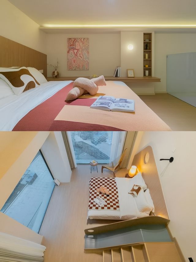 青島！！loft複式滑梯海景房！！已經next level咗！
