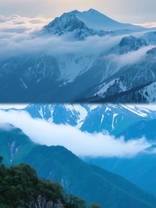 長白山，雪域聖境，四季的詩。