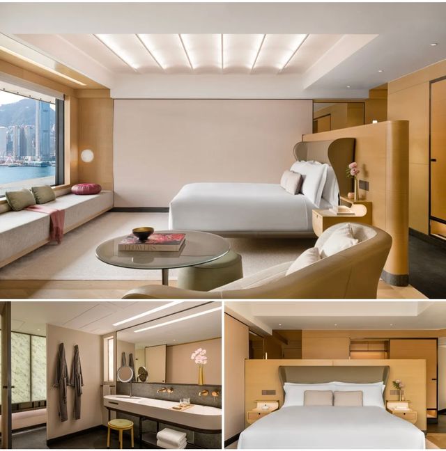 香港麗晶酒店 | 維港畔嘅「城市觀景台」，將天際線搬入房