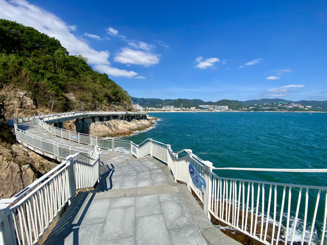 大海旁一雙會說話的眼睛✨鹽田棧道海景打卡神地🌊