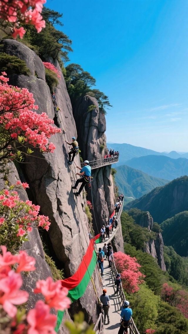 麻城龜峰山｜錯過等一年！
