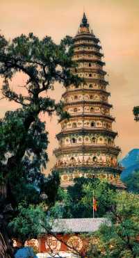 千年琉璃第一塔——山西飛虹塔