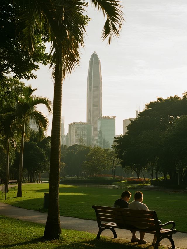 深圳遛娃隱藏款!市中心公園太好逛了 深圳遛娃隱藏款!市中心公園太好逛了