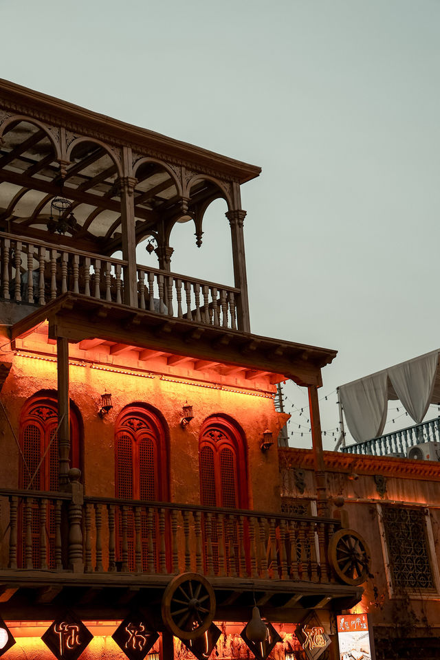 喀什夜景丨冬日的溫暖柔光 喀什夜景丨冬日的溫暖柔光