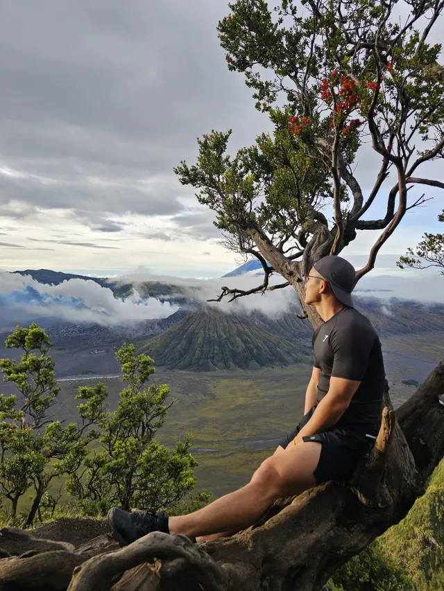 雨季 Bromo火山 美好短暫 一生難忘