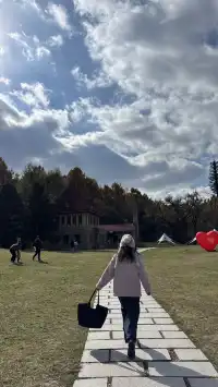 秋天的淨月潭美到失語