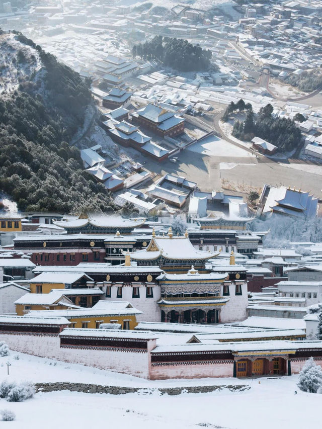 冬日甘南｜雪中扎尕那美成仙境！人少景美性價比超高