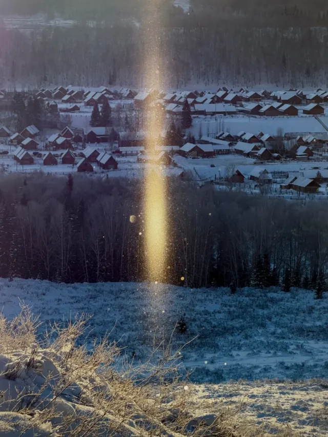 絕了!新疆禾木驚現神秘「時空之門」! 絕了!新疆禾木驚現神秘「時空之門」!