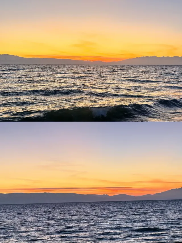 鄭州出發看到了賽里木湖的藍調時刻 鄭州出發看到了賽里木湖的藍調時刻