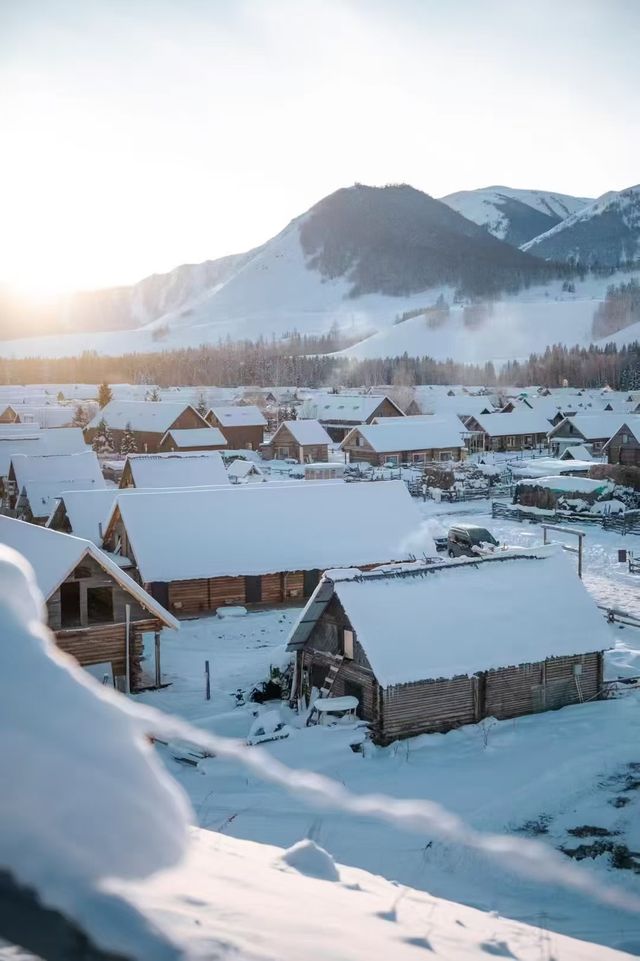 阿勒泰,把「雪的千萬種浪漫」都給了人間 阿勒泰,把「雪的千萬種浪漫」都給了人間