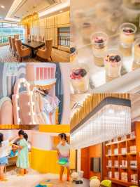 塘廈這家酒店太懂帶娃了！能泡溫泉、娃能撒歡，我還能坐著歇會兒