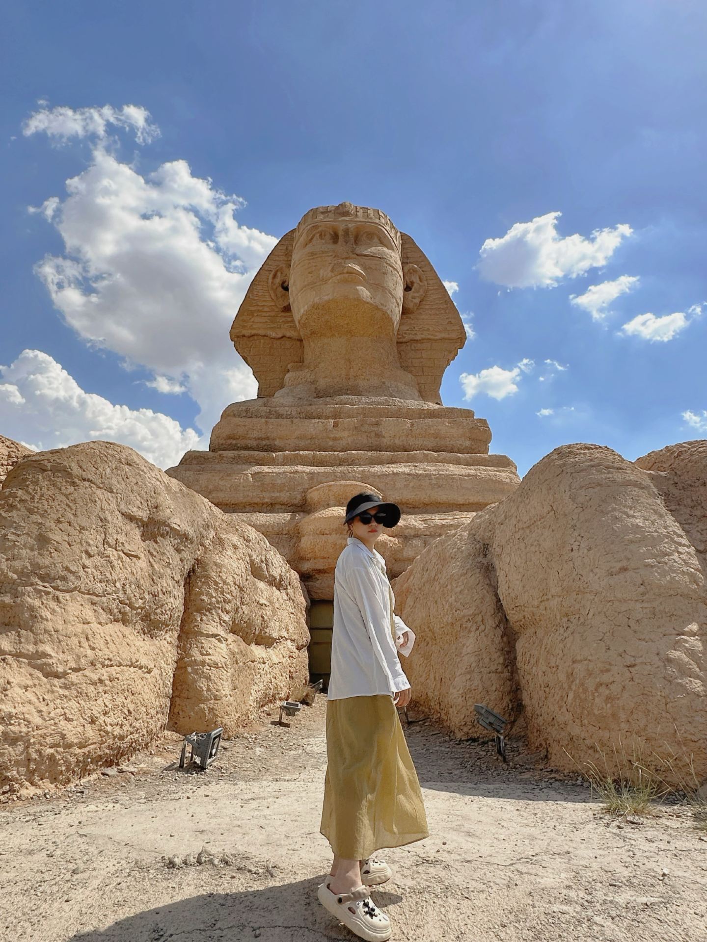Not in Egypt, but in Lanzhou, China, feeling like ancient Greece～