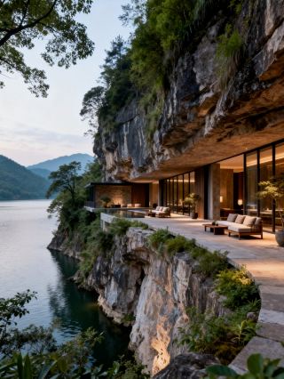 ที่พักแนะนำในบริเวณท่องเที่ยวของถงหลู: พักที่ Fuchun Mountain Residence