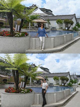 家族と一緒に広州の蒸し暑さから逃れて腾冲で「温泉のんびり人」になる