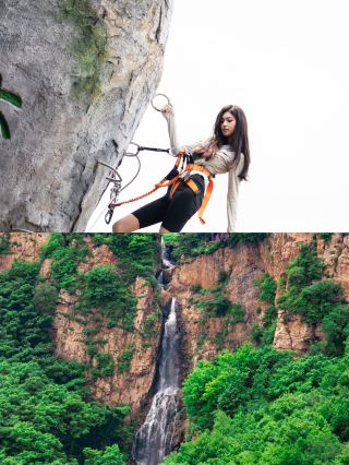 Summer breeze heads to the mountains and fields, escaping into the cool secret of Benxi Grand Canyon