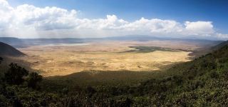 恩戈罗火山口美到窒息！非洲最后的伊甸园