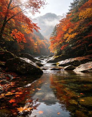 秋染光霧山，川北紅葉與千年人文一次過盡收眼底