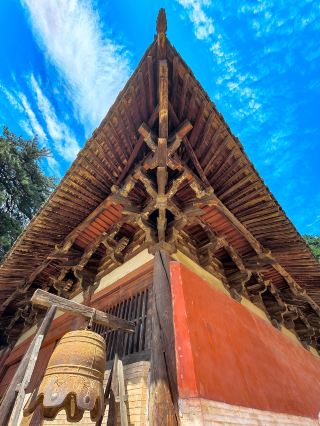 How impressive is the only remaining Tang dynasty wooden structure in China?