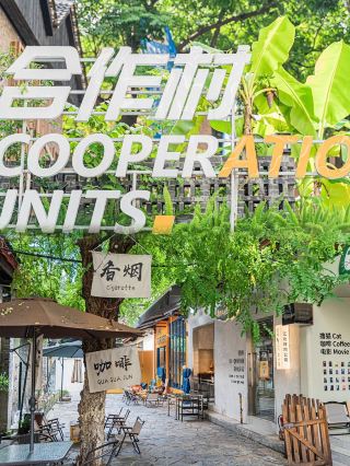 鶯花巷合作村|老朽化した社宅街をリノベーションした若者の街