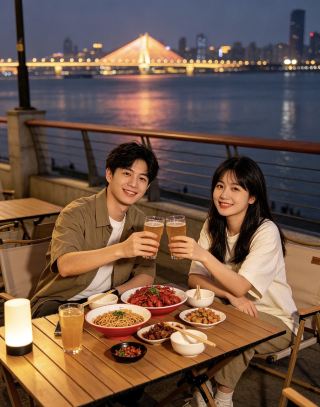 우한 주말 탈출 계획｜사이버펑크 e스포츠 호텔에 머물며, 옛 한커우를 영화 같은 사진으로 담아내기