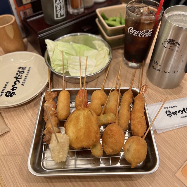 오사카 도톤보리 맛집 투어