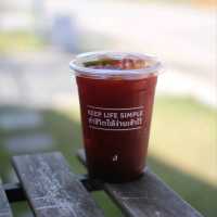 Baan nok coffee บ้านนอกกาแฟวัดม่วง