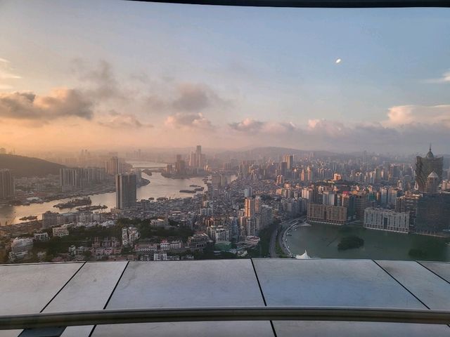 Mesmerising Sunset View at Macao Tower