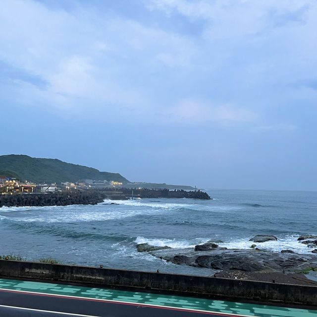 八斗子車站～欣賞一望無際的大海🌊