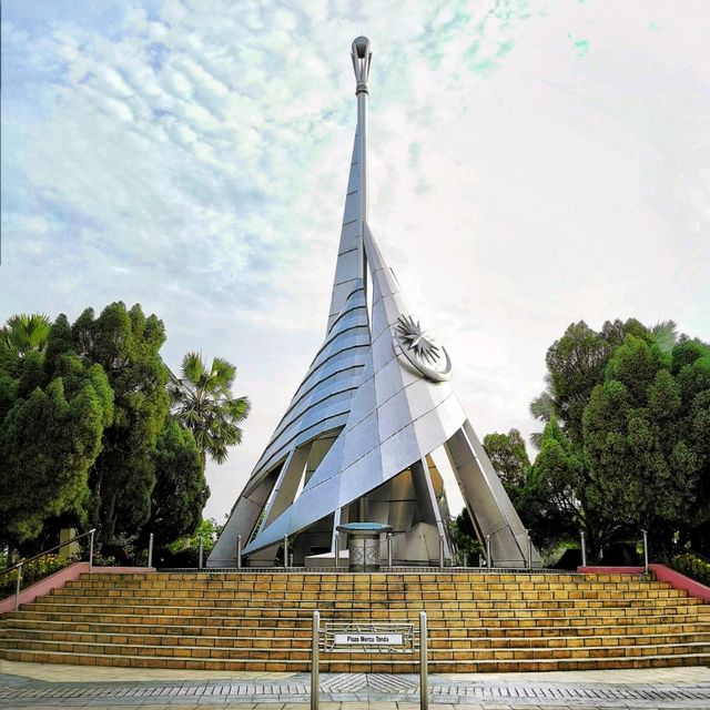 Scenic view on top of Putrajaya Steps 