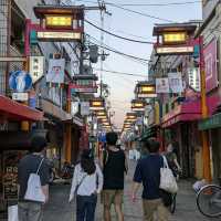 御幸戎神社と、御幸通中央( OSAKA KOREA TAWN）の【 LEE MART 】で、キムチと韓国食材を買い物。