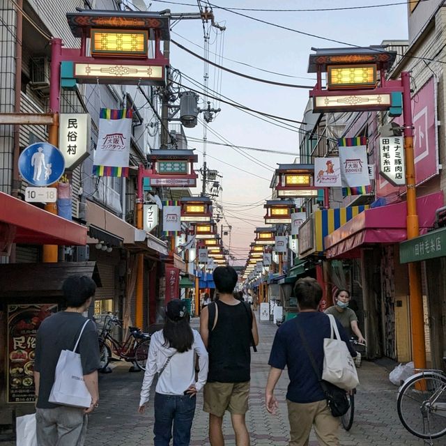御幸戎神社と、御幸通中央( OSAKA KOREA TAWN）の【 LEE MART 】で、キムチと韓国食材を買い物。