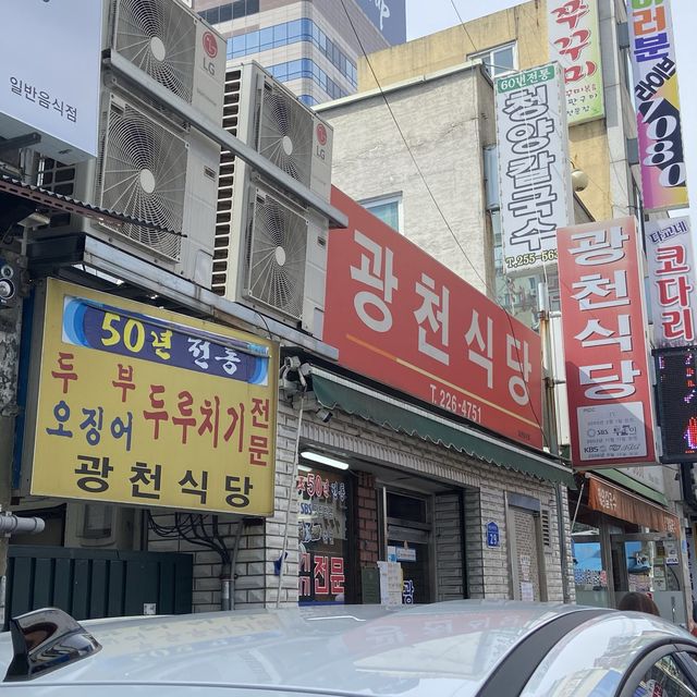 대전 풍자맛집 광천식당 두부두루치기 추천 (수육) 🍜 
