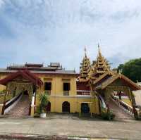 วัดศรีชุม วัดพม่าที่ใหญ่ที่สุดในไทย