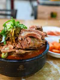 【韓国旅行🇰🇷】行列ができる、カムジャタン有名店でひとりご飯してきた！
