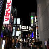 Never get bored at Dotonbori 