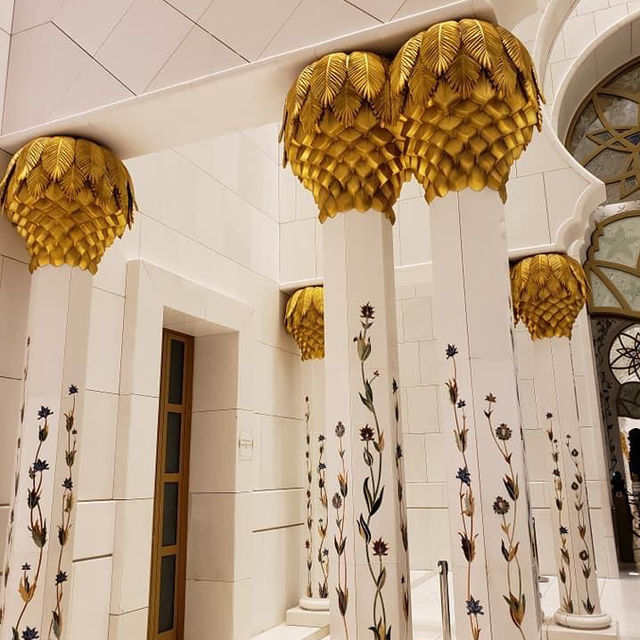 最美清真寺🕌️阿布扎比sheikh zayed mosque🫶🏻杜拜旅行半日遊