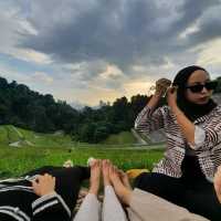 Bukit Antarabangsa Viewpoint, sunset city view
