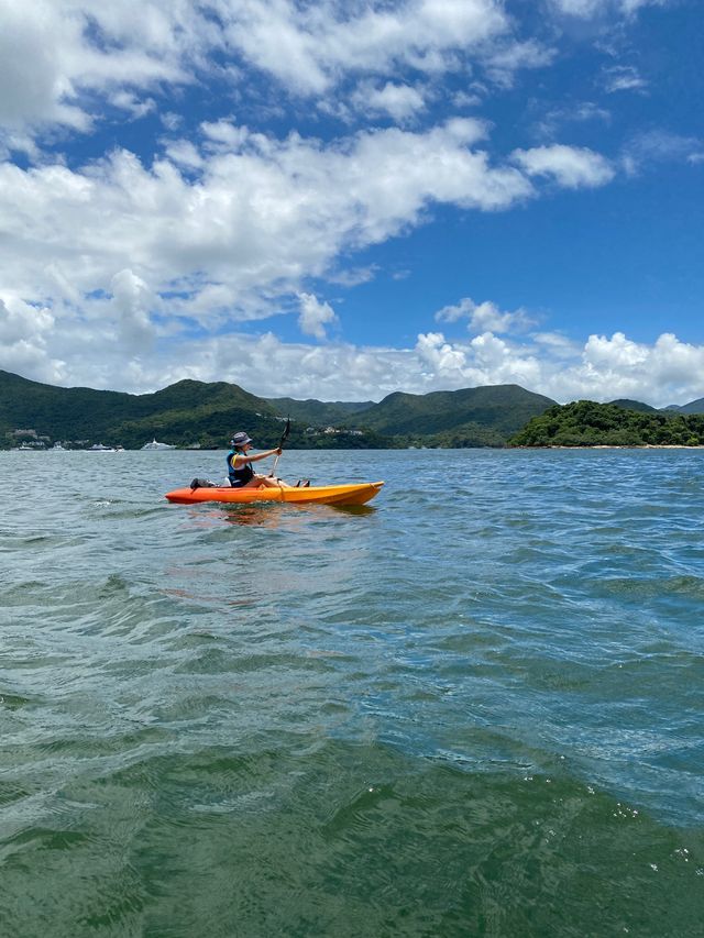 白沙洲🚣🏽‍♀️開餐｜西貢最近水清靚島💙🩵