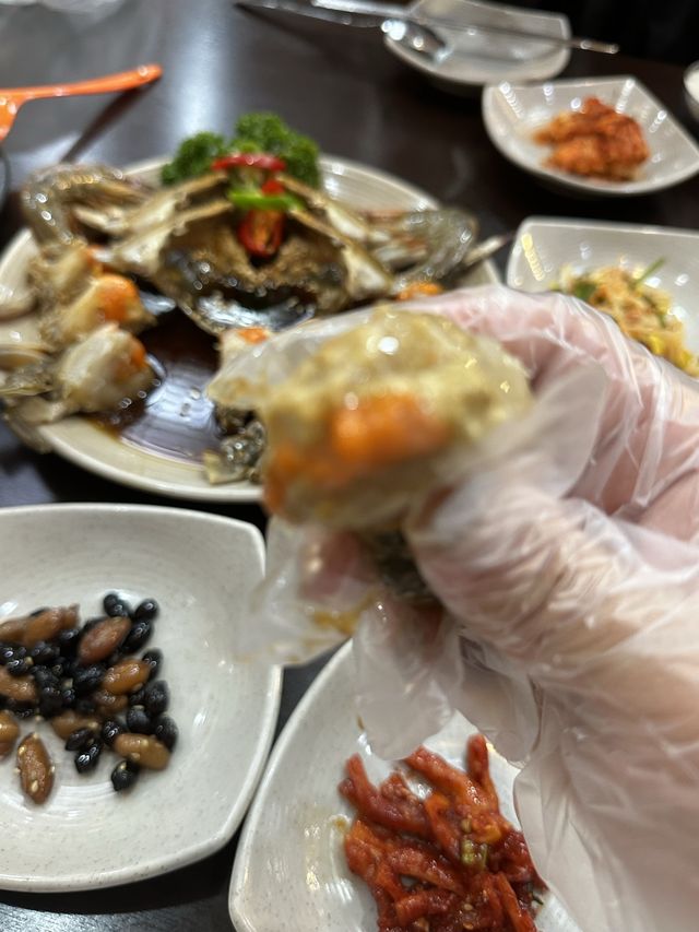 明洞ぜひ食べてほしいカンジャンケジャン