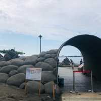 暑假帶孩子來八里看沙雕：2023年八里城市沙雕展